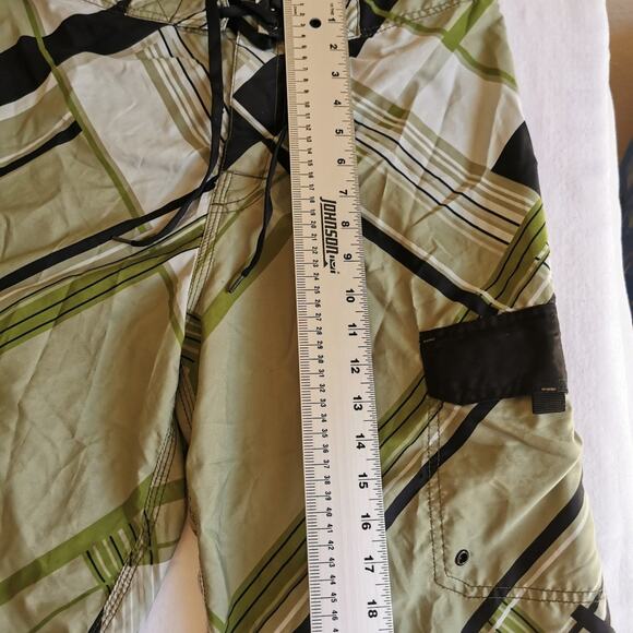 G snap Mens Swimming Trunks size 31, Green , Swim Shorts - Picture 3 of 8